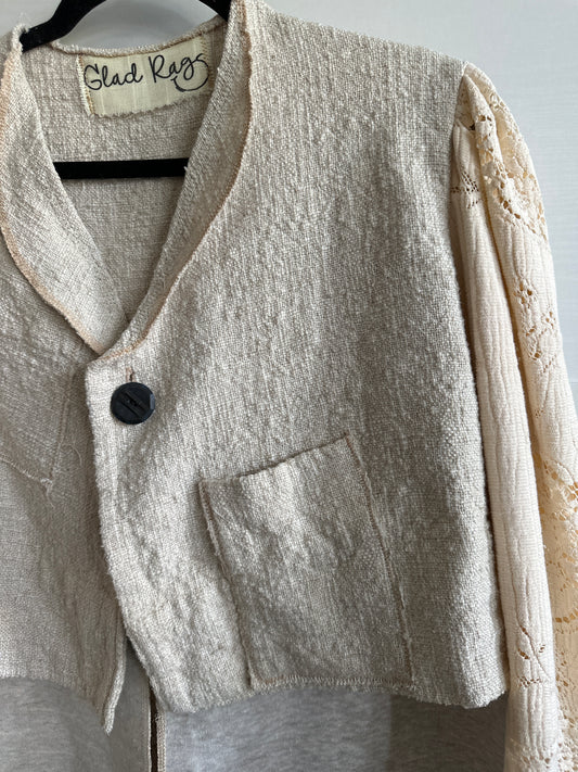 Shades of white tails jacket