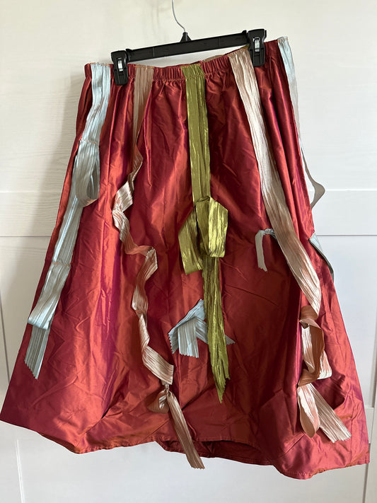 Taffeta and ribbons