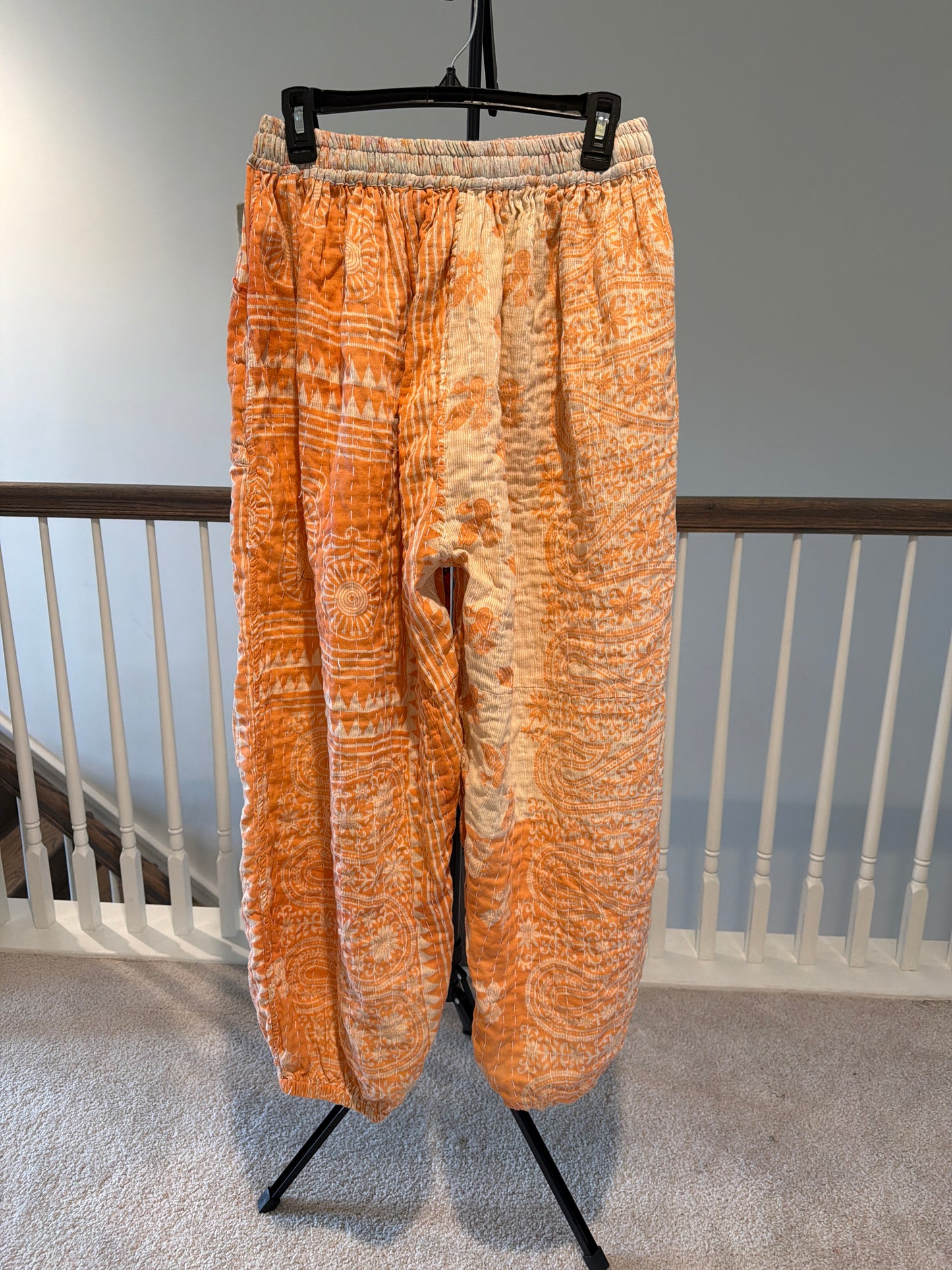Reversible Kantha Pants