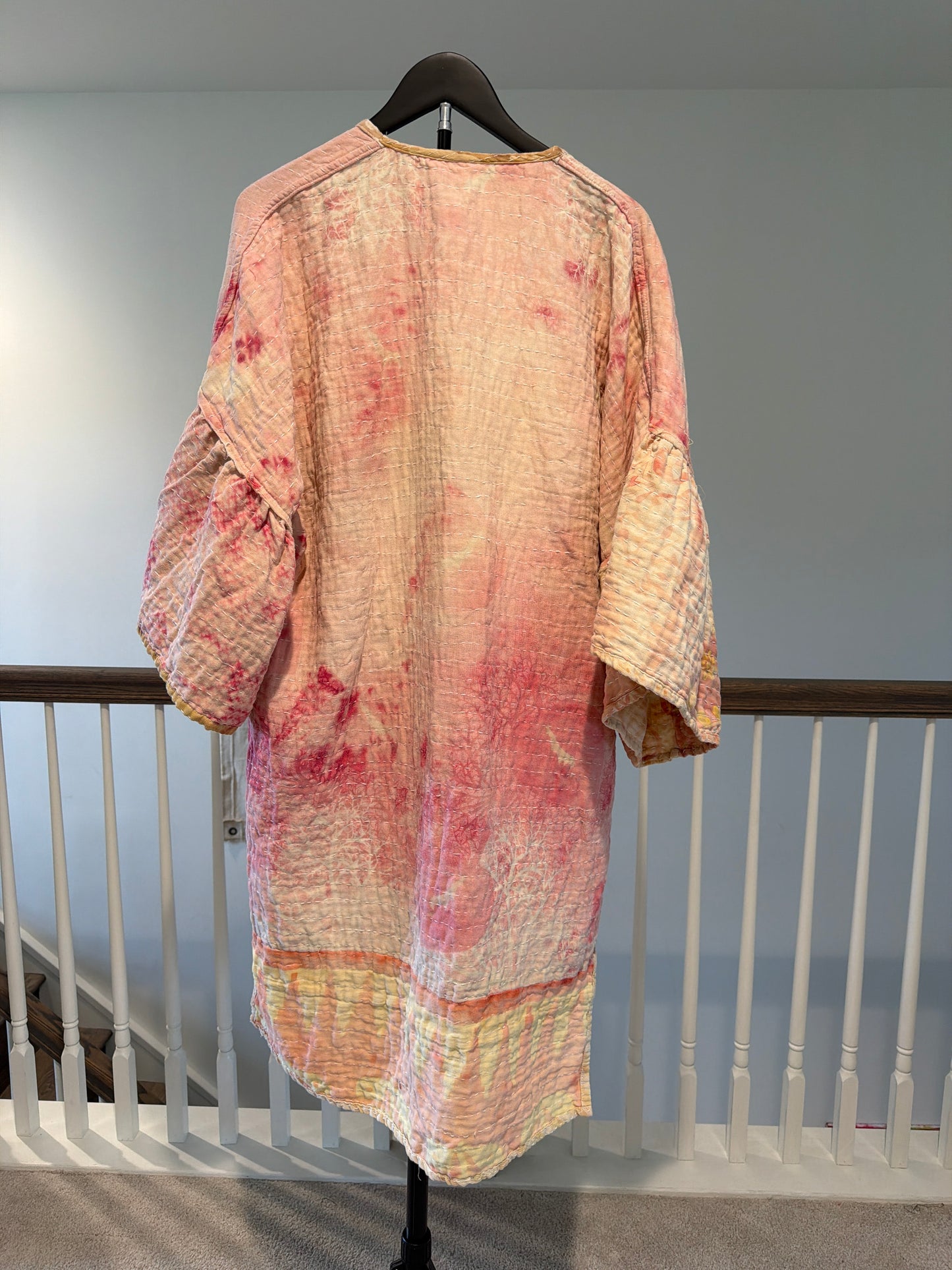 Vintage Kantha reversible tunic - jacket
