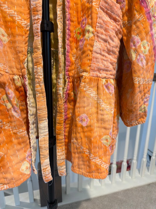 Vintage Kantha reversible tunic