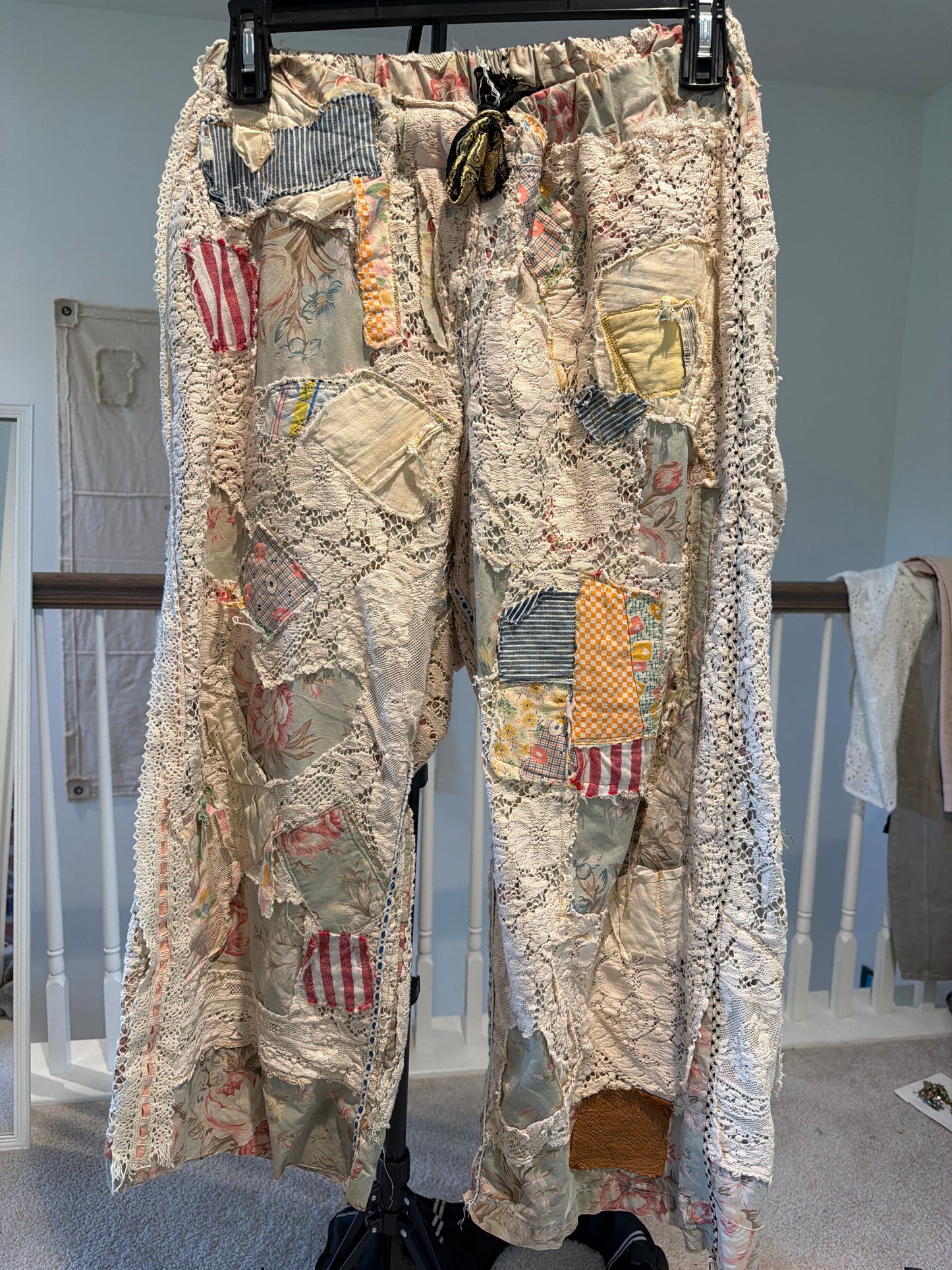 Magnolia what? Oh so pretty one of a kind pants!