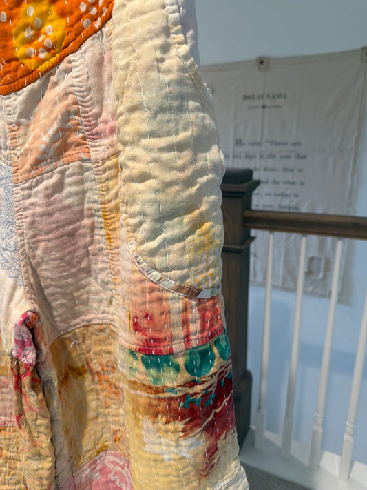 Patchwork Kantha Pants