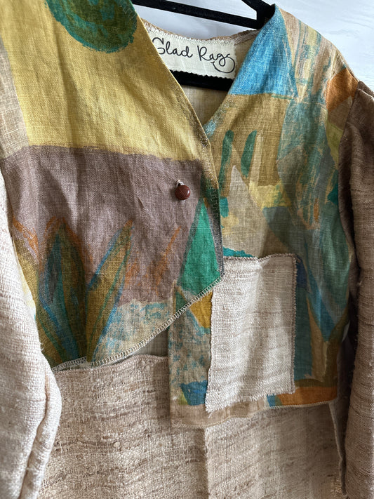 Rich linen tails jacket