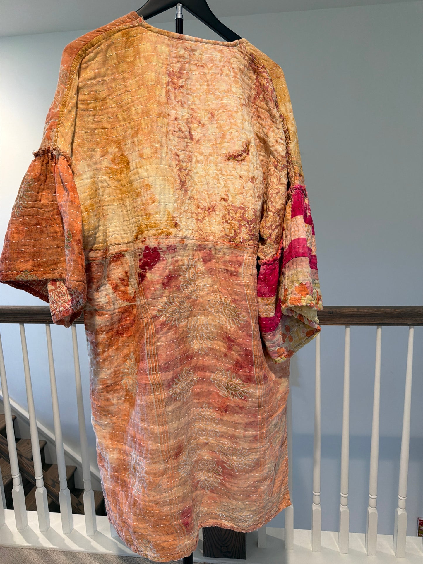 Vintage Kantha reversible tunic - jacket