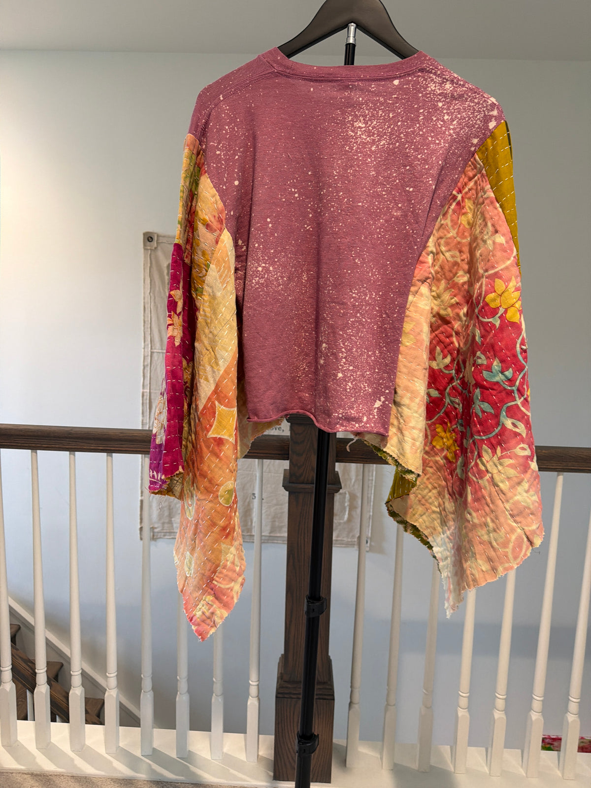Kantha B-52s pullover top AND we can repurpose your tee