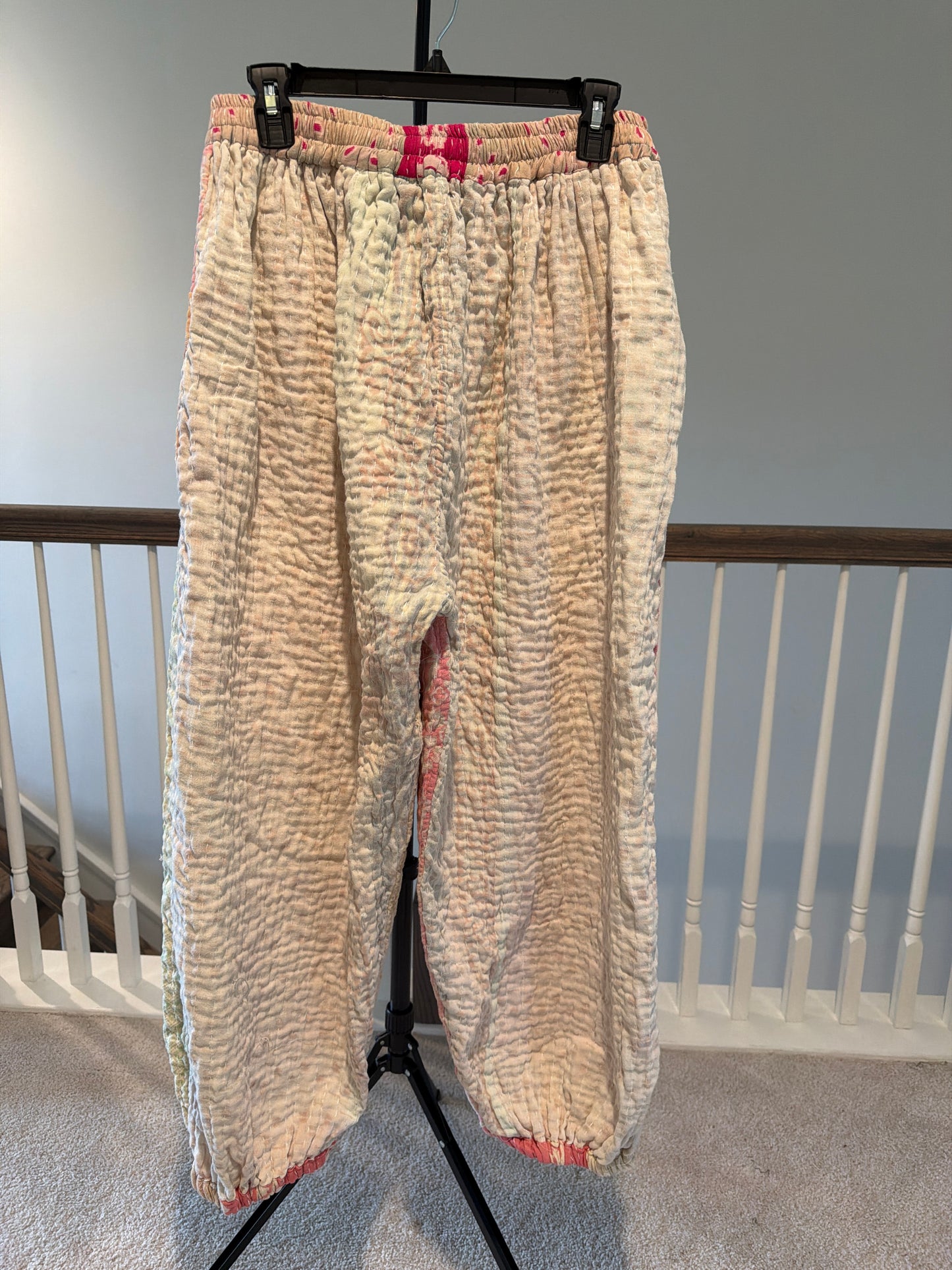 Reversible Kantha Pants