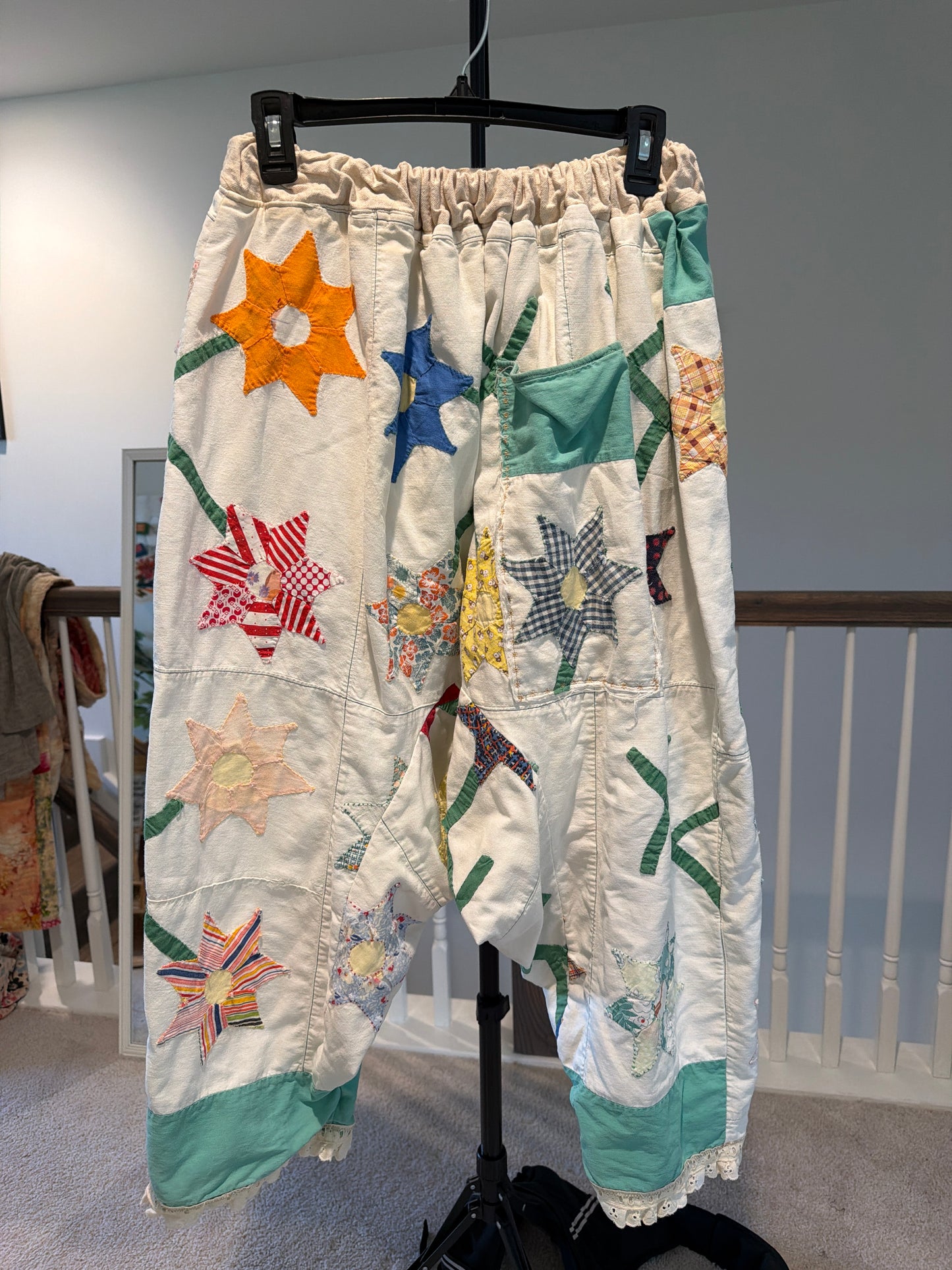 Magnolia what? Oh so pretty one of a kind pants!