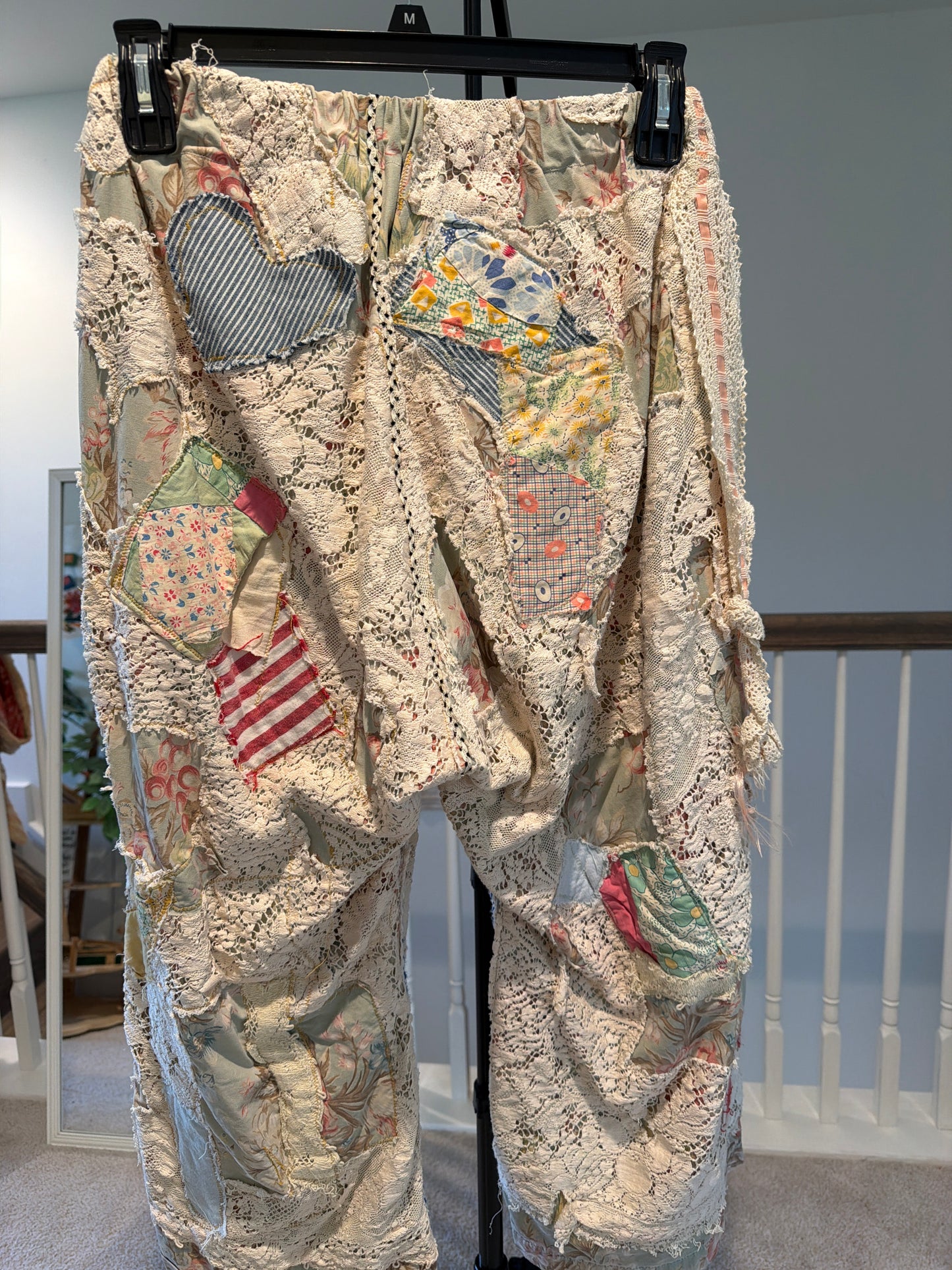 Magnolia what? Oh so pretty one of a kind pants!