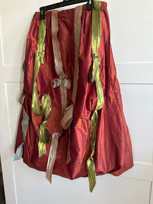 Taffeta and ribbons