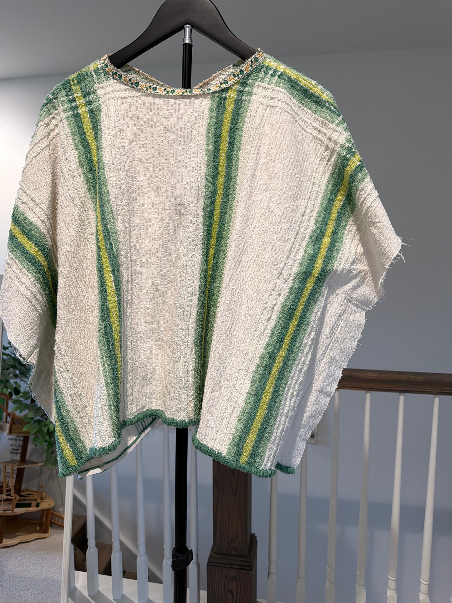 Chenille pullover top