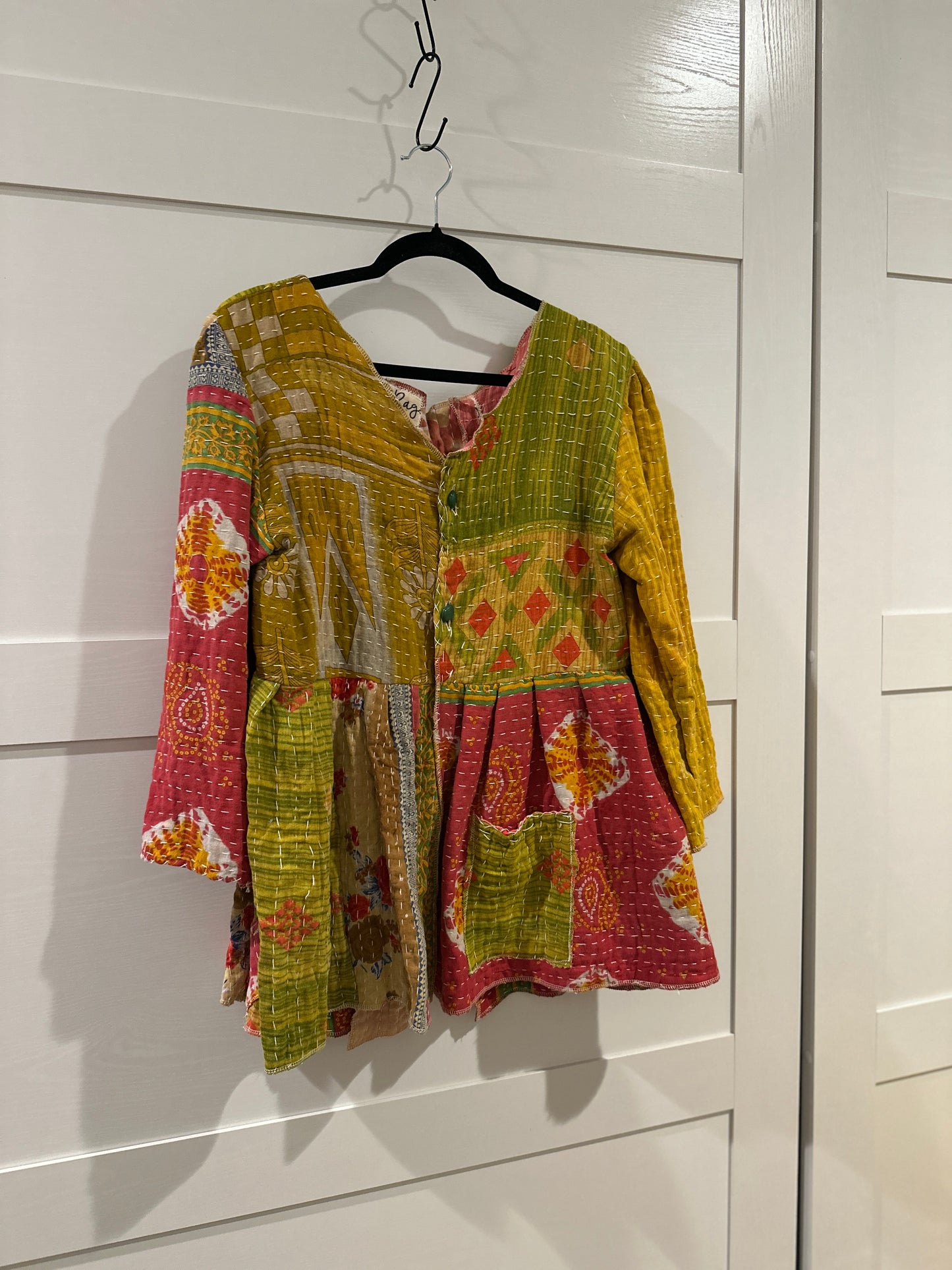 A Flit and Flounce Kantha Jacket 2