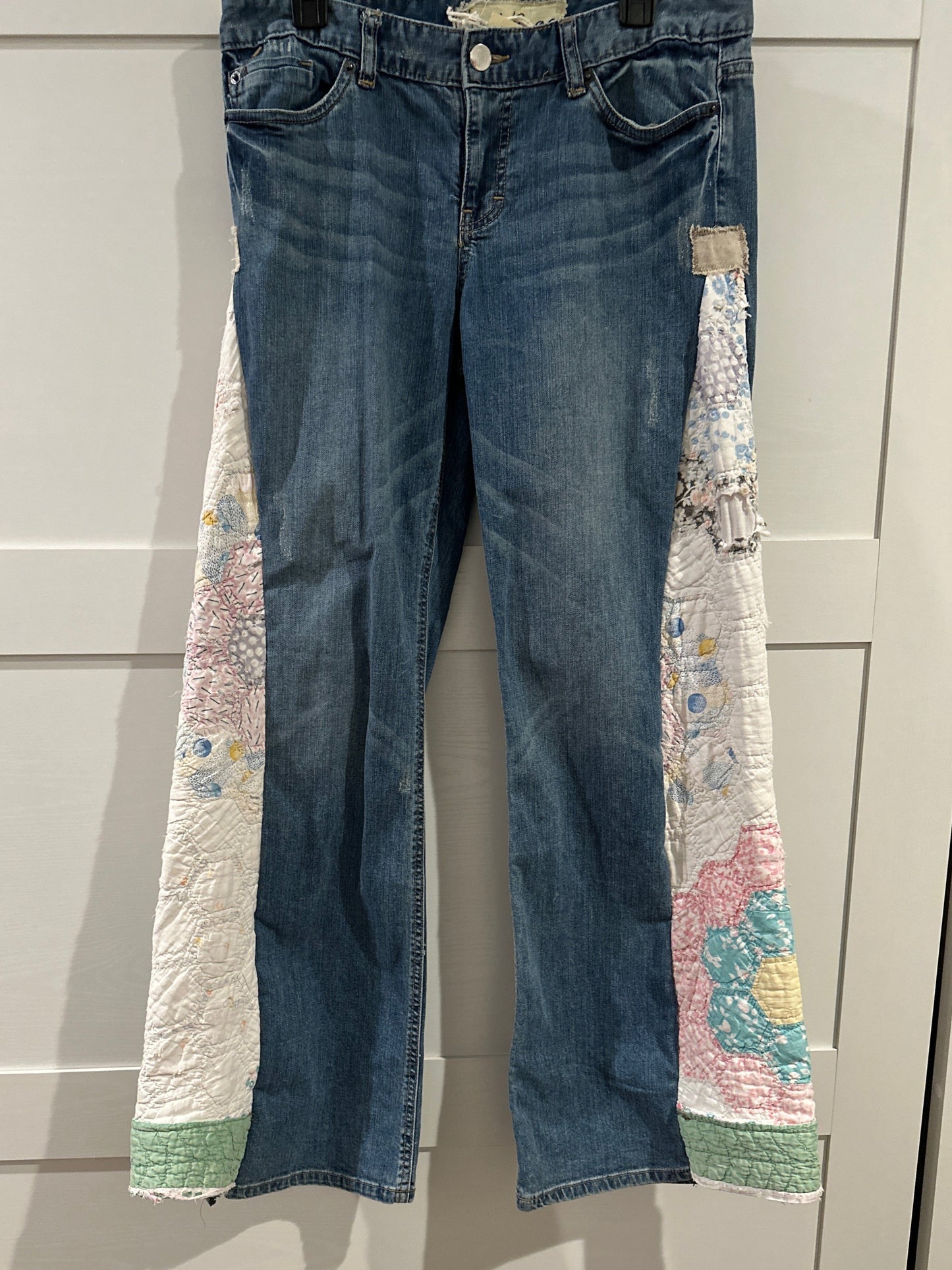 Quilted Bell Bottoms