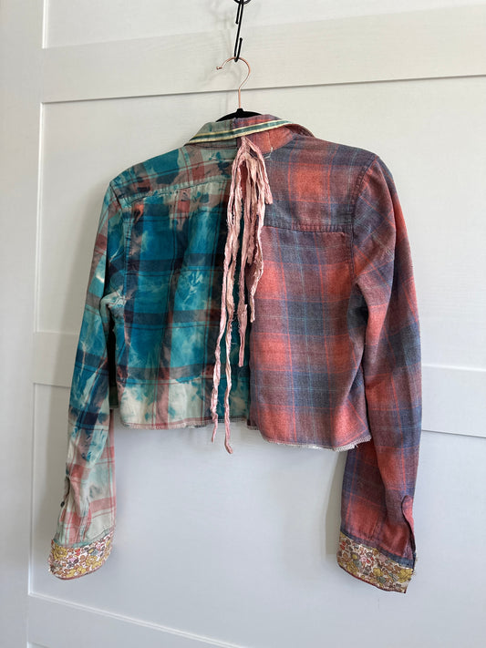 Moody Flannel Shirt Jacket